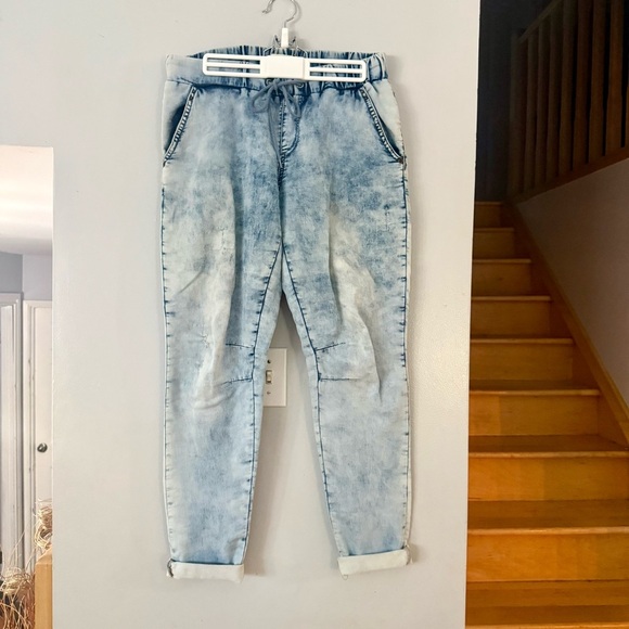 twik Denim - Twik Blue Denim Jogger Pants